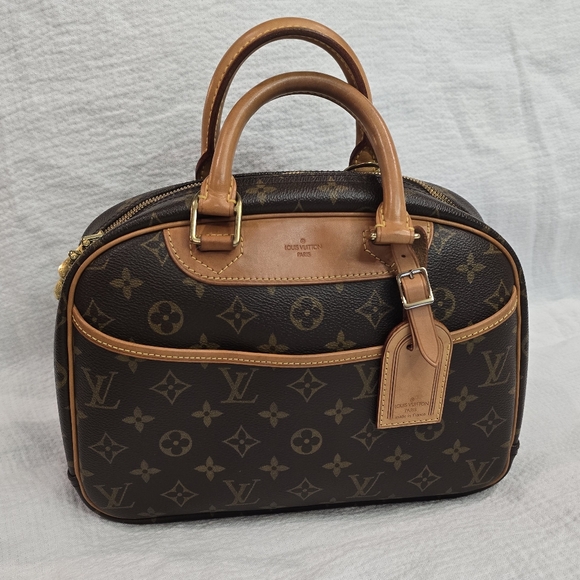 Louis Vuitton Handbags - Louis Vuitton Trouville Monogram Canvas Leather Bag Speedy Alma Classic Travel